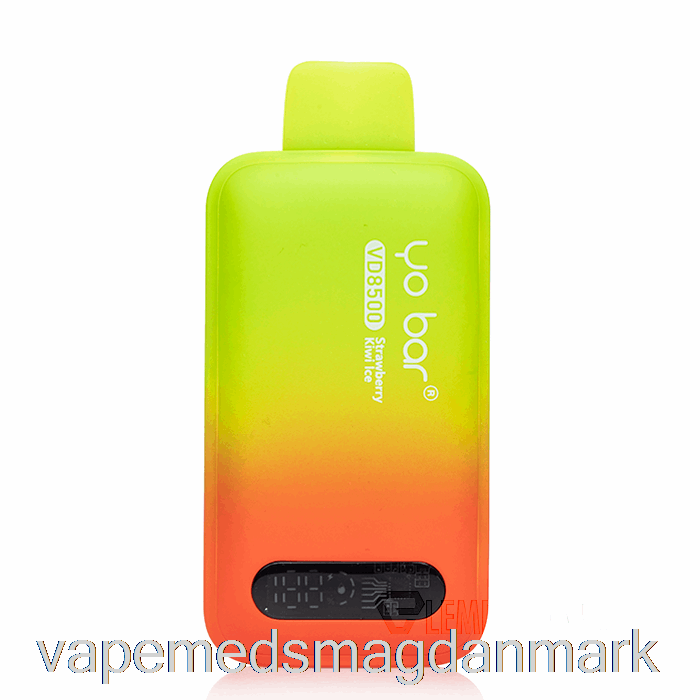 Vape Med Smag Yo Bar Vd8500 Engangs Jordbær Kiwi Is